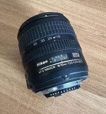 Nikon 18-70mm AF-S DX Nikkor Lens - SPARES OR REPAIR - (Manual focus works) -SLR