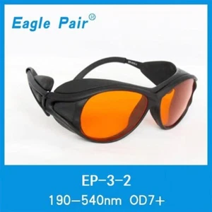 190-540nm OD7+ Gafas de protección láser de absorción continua de amplio espectro - Imagen 1 de 6