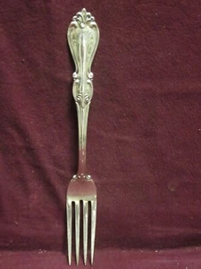 Sterling Towle QUEEN ELIZABETH I DINNER FORK 7 1/2"  65gr  No Monogram   - Picture 1 of 4