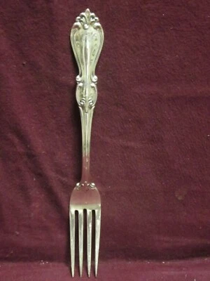 Tenedor de cena Sterling Towle Queen Elizabeth I 7 1/2" 65gr Sin monograma   Foto 1 de 4