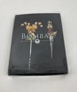 Bombay Christmas stocking bottle stopper/ candycane bottle opener - Picture 1 of 3