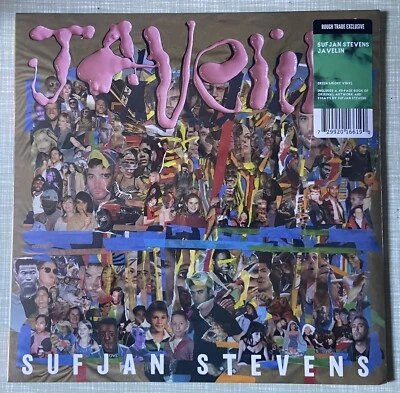 Sufjan Stevens  Javelin  Ltd Ed Green Smoke Vinyl + Bonus CD- New/Sealed 2023 - Image 1 of 4
