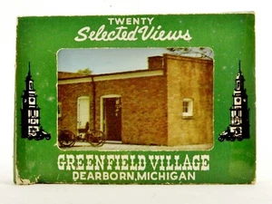 Greenfield Village Souvenir Postcard Box Set, 20 Photos w/Descriptions, CRD-05 - Picture 1 of 23