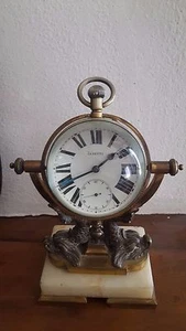 OROLOGIO DA TAVOLO JANETTI 1890 CIRCA  - Imagen 1 de 3