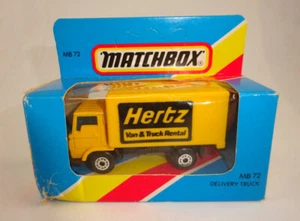 Matchbox Superfast Nº 72D Dodge Delivery Van amarillo "Hertz" nuevo en caja - Imagen 1 de 4