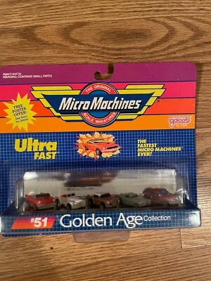 Micro Machines #51 Golden Age Ultra Fast NIB Sealed 1989 - Image 1 of 2