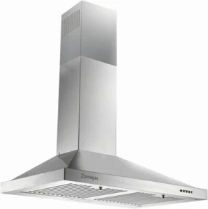 24in Kitchen Wall Mounted Range Hood 450CFM Stainless Steel 3Speeds LED Silver - Picture 1 of 11