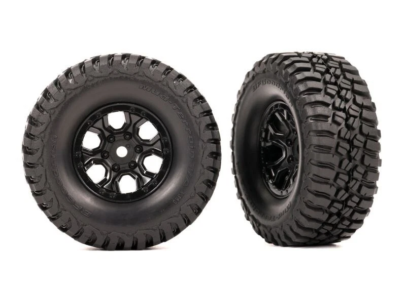 TRAXXAS TRX-4M/TRX4M Bfgoodrich Reifen Et Jantes Collant (2) / TRX9774 Neuf - Photo 1/1
