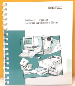 HP LASERJET III PRINTER 33449-90901 SOFTWARE APPLICATION NOTES - Picture 1 of 1
