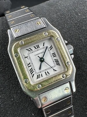 CARTIER SANTOS 1170902 ORO Y ACERO AUTOMÁTICO 24MM DOS TONOS. Foto 1 de 4