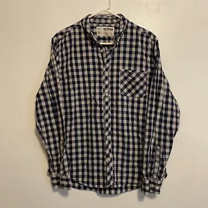 Camisa a Cuadros Urban Pipeline Para Hombre Talla X-GRANDE Bolsillo Con Botones Manga Larga - Imagen 1 de 10
