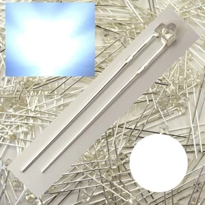 LED 1,8mm Weiß Kaltweiß Klar Stückzahl wählbar 1/10/25/50 Stück F7/1 - Picture 1 of 1