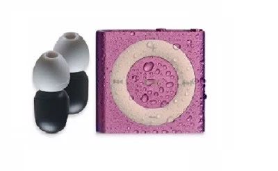 Swim iPOD Shuffle MP3 Player & Buds 100% Waterproof - PINK - Superior Bundle - Image 1 of 4