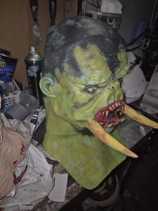 Monster Latex Full Head Mask - Picture 1 of 3