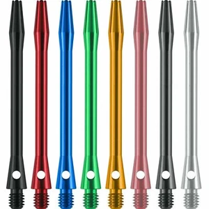 Freccette Steli Freccette Alberi Alluminio 1-10 Set Lega Ali 6 Lunghezze Designa - Foto 1 di 10