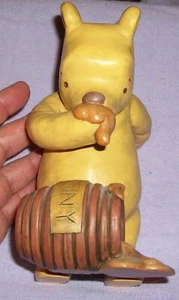 Winnie The Pooh Spilled Hunny Honey Pot Charpente Disney Resin Figurine - Picture 1 of 7