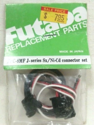 Futaba J-Series SX-Ni-Cd CONNECTOR SET (FPC-8MF) - RC Parts & Accessories - Image 1 of 2