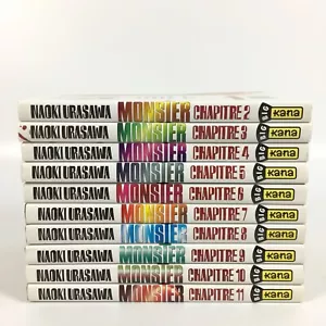 Monster Lot 10 Manga / Chapitre, Tomes 2 à 11 / Naoki Urasawa / Kana - Imagen 1 de 5
