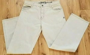 BILLABONG JEANS LIGHT GREY PLATINUM TAILORING TROUSERS W33 L32 - Picture 1 of 12