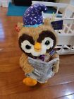 Cuddle Barn - “Octavius The Storytelling Owl” - Talking Stuffed 12" Wizard Owl