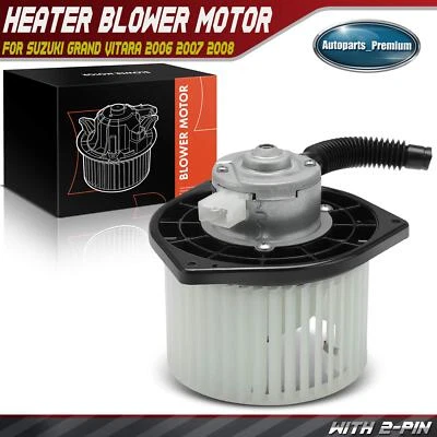 Conjunto de ventilador de motor soplador calentador de aire acondicionado para Suzuki Grand Vitara 2006-2008 7425076K12 Foto 1 de 4