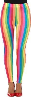 Smiffys Rainbow Clown Leggings - Imagem 1 de 3