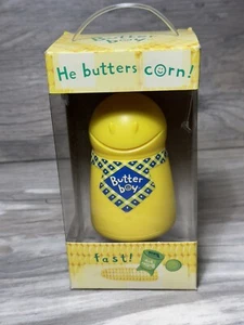 Butter Boy By Talisman Designs “He Butters Corn!” Rare Yellow Frog BB-Y - Picture 1 of 7