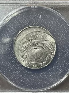 15% OFF CENTER 1999-P Georgia State Quarter ANACS AU58 (FREE SHIPPING!) - Picture 1 of 4