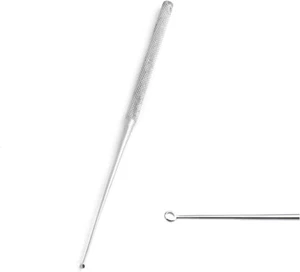 BUCK OHRKÜRETTE STUMPF #1 DENTAL CHIRURGISCHE INSTRUMENTE - Bild 1 von 3