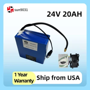 24V 20Ah Lithium-ion Ebike Battery Electric Bicycle Wheelchairs Scooter Cycling - Picture 1 of 14