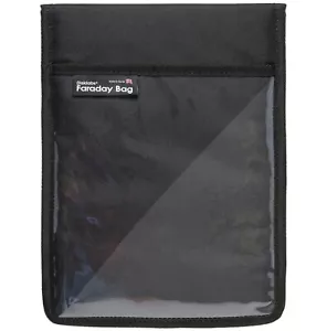 Faraday Bag Signal Blocker Disklabs TS2L Large Tablet Shield With Window - Picture 1 of 6