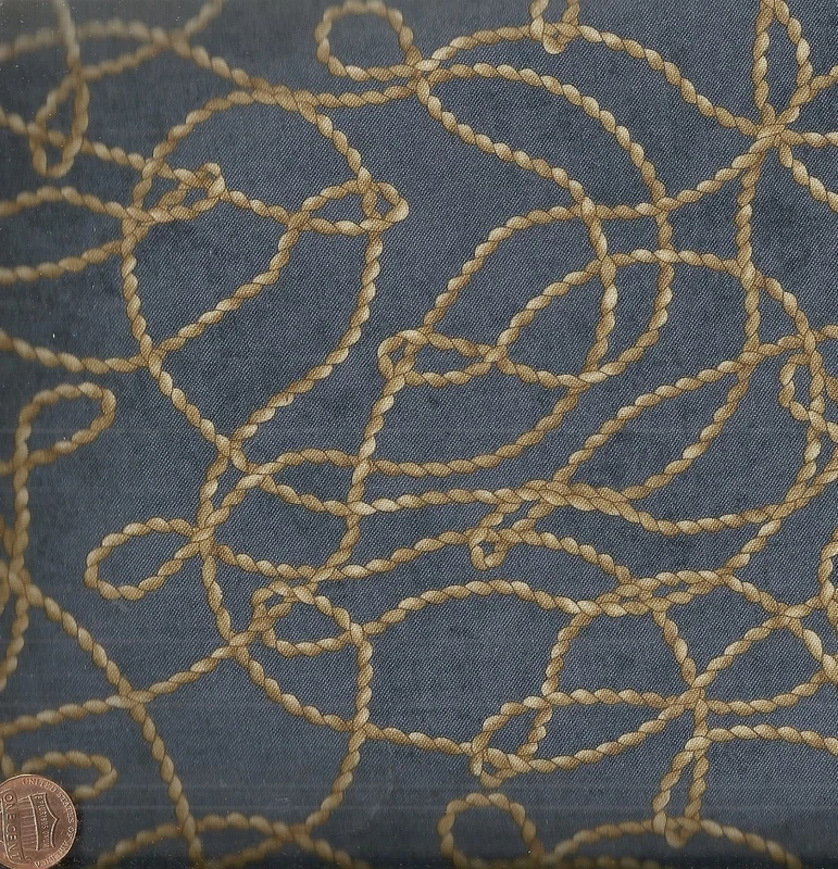 Hold em or Fold em cuerdas azules lazo vaquero tela occidental Foto 1 de 1