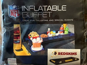 NFL Washington Redskins Commanders Heckklappe 55 x 23"" aufblasbares Partybuffet ICE - Bild 1 von 7