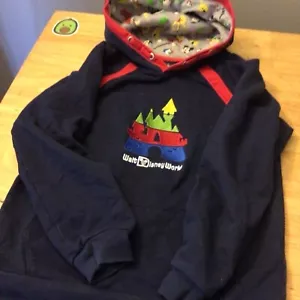 Walt Disney World Sweatshirt Boys M Medium 10 Dark Blue - Picture 1 of 1