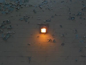 Texture Clip Art Photo for Background - Old Wall With Lamp [DDT0004] DOWNLOAD - Picture 1 of 1