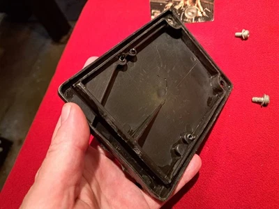 Yamaha Maxim XJ 650 1982 caja de aire cubierta de goma caja de aire de carburador con tornillos OEM Foto 1 de 4