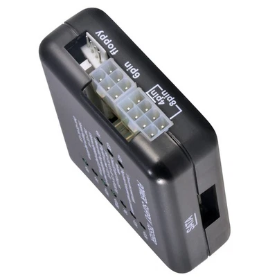 NEW ATX Power Tester 4/6/8/20/24 Pin Plug HDD Floppy Molex for Computer PSU - Image 1 of 4