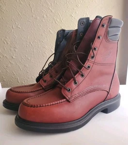 Red Wing 402 Men’s Size 8 D Made In USA SUPERSOLE 8-inch - Picture 1 of 8