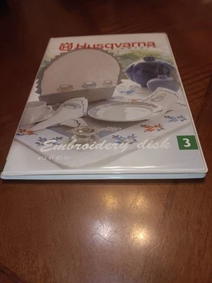 Disquete Husqvarna Suecia #3 con folleto 412 41 87-01 Foto 1 de 4