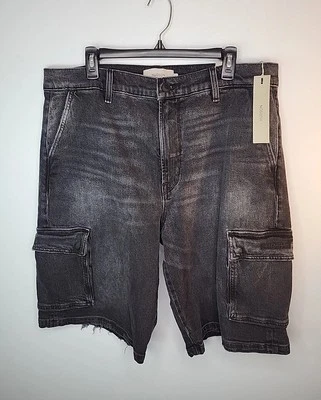 Pantalones Cortos Carga Hudson Años 90 Lava Rock Oscuro Para Hombre Talla 36 Nuevos con Etiquetas Foto 1 de 4