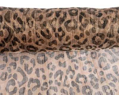 90cm wide Leopard Printed Sinamay Fabric Millinery Hats 100% Aussie Seller - Image 1 of 2