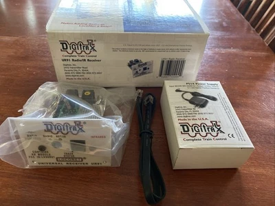Digitrax UR91 Radio/IR Receiver , New In Original Packaging, Loconet - Image 1 of 4
