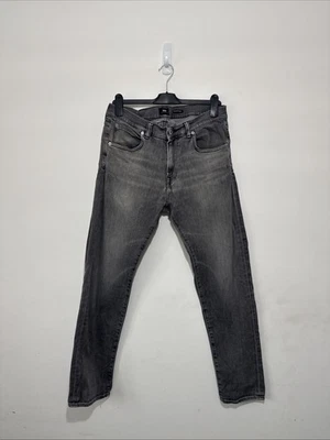 Edwin Mens Jeans 34x30 Grey ED-85 Slim Tapered Dark Wash Denim Zip Fly W34 L30 - Image 1 of 4