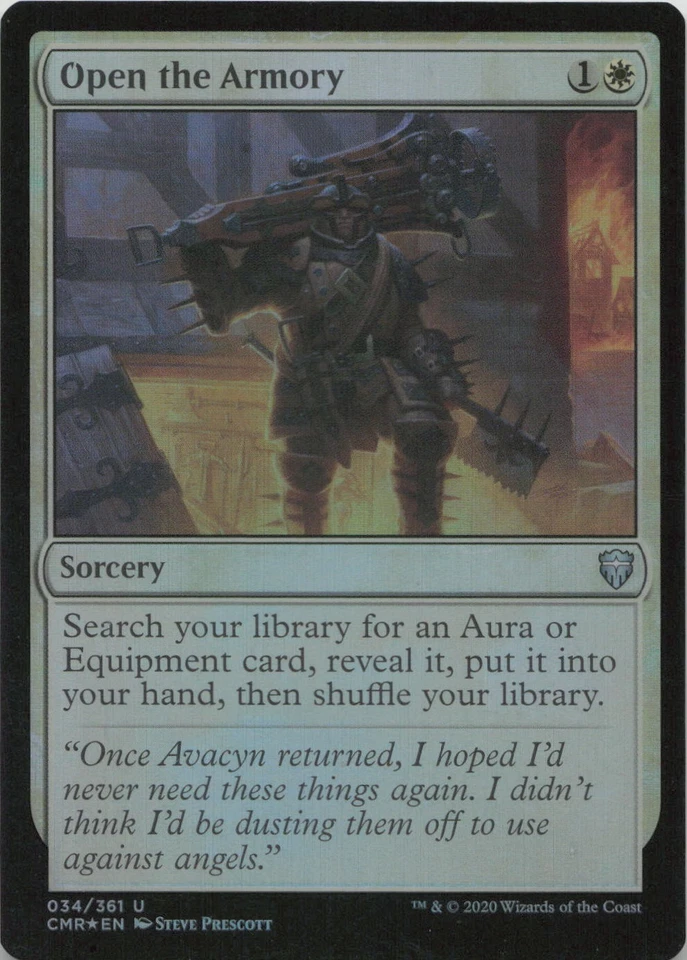 Open the Armory - FOIL - U Commander Legends 34 - MTG - Image 1 of 1