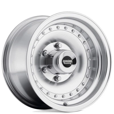 15x7" American Racing Wheels Modern AR61 Outlaw I Machined Rims Foto 1 de 4