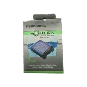 Panasonic Vortex HydraClean Rasiersystem Lösung 3 Kartuschen Neu! Versiegelt - Bild 1 von 6