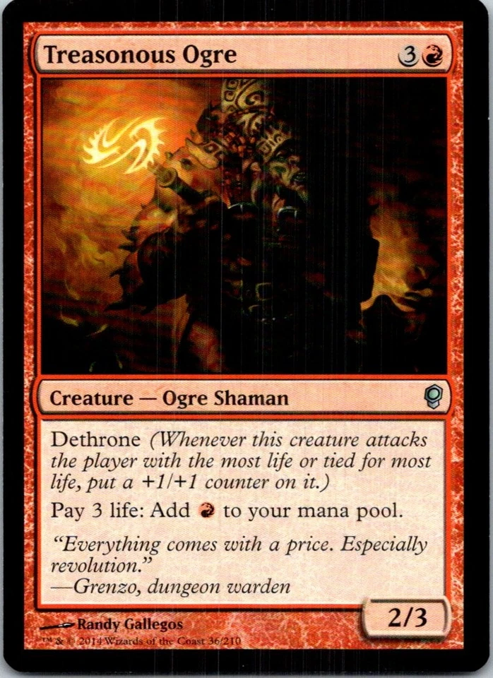 Treasonous Ogre 36 U Conspiracy LP MTG - Image 1 of 1