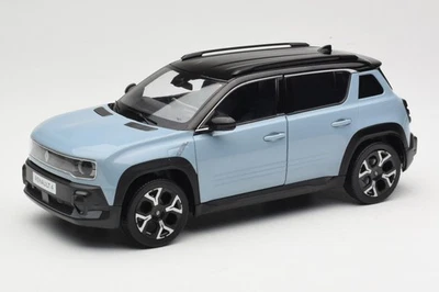 185521 Renault 4 E-Tech Electric Cloud Blue Norev 1/18 - Immagine 1 di 4