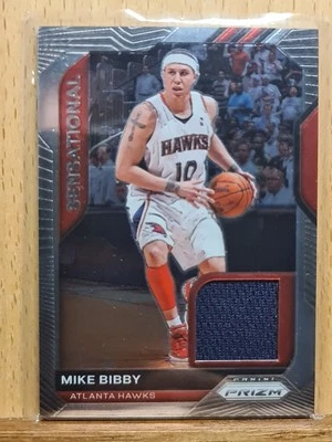 Mike Bibby #SSW-MBI 2020-21 Prizm Sensational Swatch Hawks P0202A - image 1 of 2