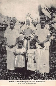 NYASSALAND Malawi - A Sister of Wisdom - Publ. Mission du Shiré des Pères Montfo - Picture 1 of 2